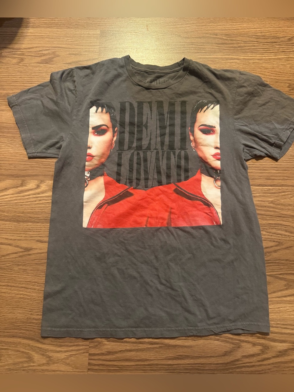 Demi Lovato Holy Fvck Mirror Portrait Tee